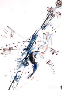 Fortissimo | 2015 | Aquarell, Reisskohle | 76 x 50 cm