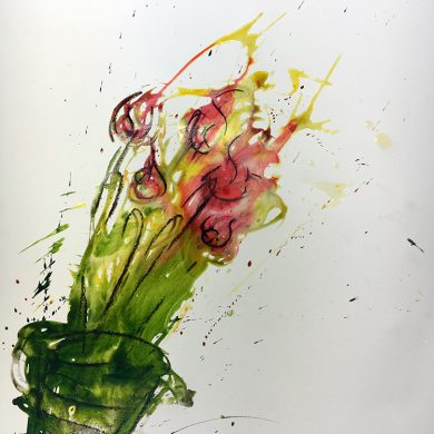 Flowers | Mixed Media | 50 x 65 cm