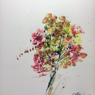 Flowers | Mixed Media | 50 x 65 cm